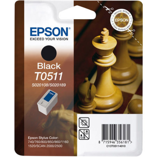 Epson T0501 Orjinal Siyah Kartus-C13T05014020