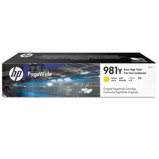 Hp 981Y- L0R13A Orjinal Mavi Kartus,E58650,MFP586,Color 556