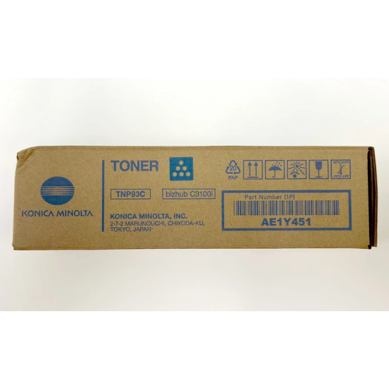 Konica Minolta TNP-93 Siyah Toner,Konica Minolta TNP93 Orjinal Toner,Konica Minolta Bizhub C3100i Toner