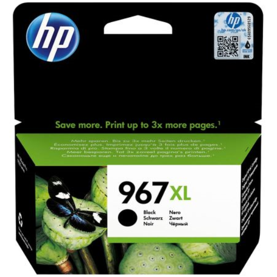 Hp 967XL-3JA31AE Siyah Orjinal Kartus Extra Yüksek Kapasiteli