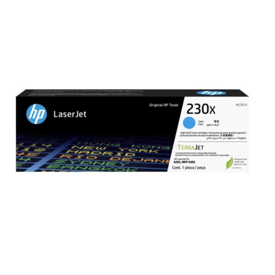 HP 230X,W2301X Orjinal Mavi Toner,HP Pro 4203,MFP4303 Muadil Toner