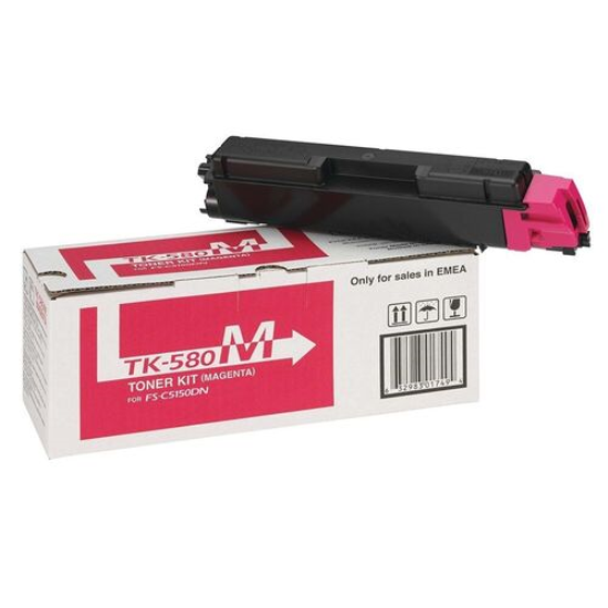 Kyocera TK-580 Kirmizi Toner,Kyocera TK580 OrjinalTonerKyocera FS-C5150 Toner