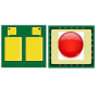 HP CF542A / CF402A / CANON CRG-075 / CRG-045 / CRG-054 / CRG-067 SARI TONER CHIP-1,4K.