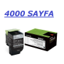 LEXMARK 808HK TONER,LEXMARK 808HK SIYAH TONER