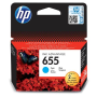 HP 655 CZ110AE Mavi  Orjinal Kartus