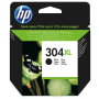 HP 304XL-N9K08AE Siyah Orjinal Kartus