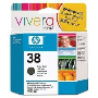 HP 38 C9412A Mat Siyah Orjinal Kartus